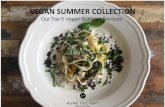 VEGAN SUMMER COLLECTION - Pure Delight