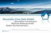 Mountain-View Data GmbH Aktuellste Fondsdaten. Höchste ...