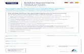 Ärztliche Bescheinigung Medical certificate Certificado médico