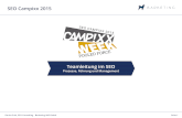 SEO Campixx 2015: Teamleitung im SEO