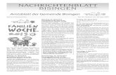 NACHRICHTENBLATT BISINGEN ISSN 0949-0620 .Amtsblatt der Gemeinde Bisingen 4 Jugendguides in Bisingen