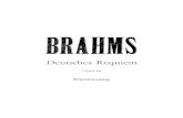 J.Brahms Ein Deutsches Requiem