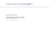ValueInvest LUX Jahresbericht 2013