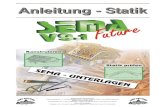 Konstruieren Statik pr£¼fen - sema-soft.com Anleitung Statik Version 9.1 Eingabebeispiel f£¼r Statik