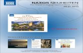 NAXOS-Neuheiten zum 02. Januar 2012
