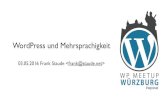 WordPress und Mehrsprachigkeit