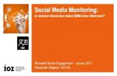 Social Media Monitoring: In welchen Bereichen bietet SMM einen Mehrwert?