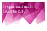 Social media trends 2016