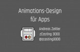 Animationsdesign fuˆr Apps