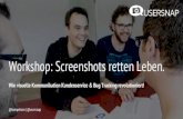 Tools Berlin Power Workshop: Wie visuelle Kommunikation Kundenservice & Bug Tracking revolutioniert!