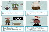 Piraten -           Piraten Lese-Lege-Karten Finde die Textkarten und