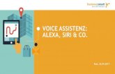 Voice Assistenz - Alexa, Siri & Co. im Hotel