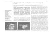 Mulvihill-Smith syndrome: case report and