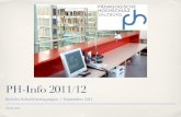 PHO Info Schulleiter (APS) 2011/12
