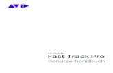 Fast Track Pro Benutzerhandbuch - 1 â€ Einfhrung Vielen Dank, dass Sie sich fr Fast Track Pro von M-Audio entschieden haben! Das professionelle, portable Audio/MIDI-Interface