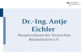 Dr.-Ing. Antje Eichler - Valentum Kommunikation der Deutschen Bauindustrie e.V. | Dr.-Ing. Antje Eichler 4 CE- Kennzeichnung Leistungserklrung Systeme zur berprfung und Bewertung der