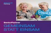SeniorPartner GEMEINSAM STATT EINSAM - .Vielleicht k¶nnen wir es auf die Formel ... 18 Hausbesuche