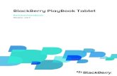 BlackBerry PlayBook Tablet - 1.0.7 - Benutzerhandbuch .Erste Schritte Kennenlernen Ihres BlackBerry