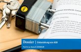 Dossier - prof- .AGB-Klauseln m¼ssen zum Bestandteil des Vertrages werden Einbeziehung von AGB Dossier