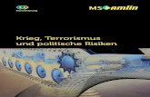Krieg, Terrorismus und politische Risiken - MS Amlin plc .Krieg, Terrorismus und politische Risiken