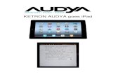 KETRON AUDYA goes iPad AUDYA    iPad/Songbook+: W¤hlen sie am iPad die App Einstellungen