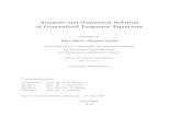 Analysis and Numerical Solution of Generalized Lyapunov ... stykel/Publications/   3.1.2