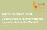 ENERGY ACADEMY PANEL - Energy Awards: Initiiert und ... Powered by ENERGY ACADEMY PANEL zum Thema: