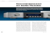 Geschwindigkeit ist reine Hexerei - lindemann-audio.de .18 Test Verst¤rkerkombi Lindemann Audio