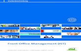 Front O ice Management (IST) .Studienbeschreibung â€‍Front Office Management (IST)â€œ, 2016 IST-Studieninstitut
