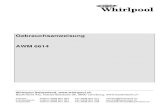 Gebrauchsanweisung AWM 6614 - 6614 de KG.pdf  Whirlpool Switzerland, Bauknecht AG, Industriestrasse