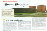 Biogas Die beste Steuer-Strategie - .ne GbR, die die Biogas-Anlage betreibt. Die Biogas-Anlage w¼rde