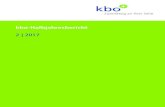 kbo-Halbjahresbericht .4 | kbo-Halbjahresbericht 2/2017 Tarifvertrag zu Betriebsvertretungsstrukturen