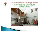 Gesamtschule R¶dinghausen Gymnasiale Oberstufe gesamtschule- .(Ferienbeginn in Niedersachsen am