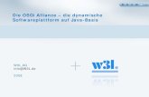 Die OSGi Alliance â€“ die dynamische Softwareplattform .Dynamische Updates Das Komponentenmodell
