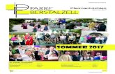 SOMMER 2017 - dioezese-linz.at .Sommer 2017 SOMMER 2017 . 2 Eberstalzeller Pfarrnachrichten ... ,