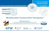 Modellprojekt Cochem-Zeller .Status Quo im Klimaschutz ... KfW-Quartierskonzept ... â€¢ Nachhaltige
