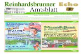 Reinhardsbrunner Echo Amtsblatt - .Reinhardsbrunner Echo - 2 - Nr. 6/2015 Stadt Friedrichroda mit