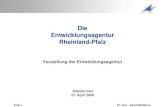 Die Entwicklungsagentur Rheinland-Pfalz - hamm der Kommunalpolitik...  Die Entwicklungsagentur Rheinland-Pfalz
