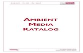 AMBIENT MEDIA KATALOG - pro-media. in Freizeiteinrichtungen der Bundeswehr in Multiplex-Kinos von