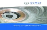 Schleifscheiben - comet-d.de .pdf  Kunststoff-, Aluminium- oder Stahlk¶rper, der mit dem eigentlichen