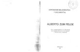 ALBERTO ZUM FELDE - .exposicion bibliografica y docu~w1ent al alberto zum felde en el cincuentenario