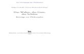 Das Wahre, das Gute, das Sch£¶ Holger Leerhoff / Thomas Wachtendorf (Hrsg.) Das Wahre, das Gute, das