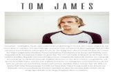 TOM JAMES PRESSKIT (DE) - James â€“ eindringlich, virtuos, voller Leidenschaft und gleichzeitig so vertraut,
