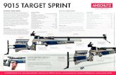 9015 Target Sprint 06 2018 - jga.anschuetz-sport. und Flyer...  Modell 9015 TARGET SPRINT im Kaliber