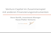 Venture Capital im Zusammenspiel mit anderen Finanzierungsinstrumenten