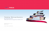 Tekla Structures .Tekla Structures Erweitertes Modellierungshandbuch Produkt Version 21.0 M¤rz 2015