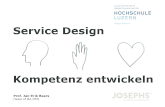 Service Design: Kompetenz Entwickeln!