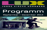 LUX Herbstprogramm 2013