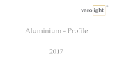 Aluminium -Profile 2017 - .Aluminium â€“Profil Tridonic 18 x 9 mm Aufbau bis 2000 mm Art.-Nr. Profil