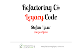 Wandelbarkeit wieder herstellen - Refactoring C# Legacy Code